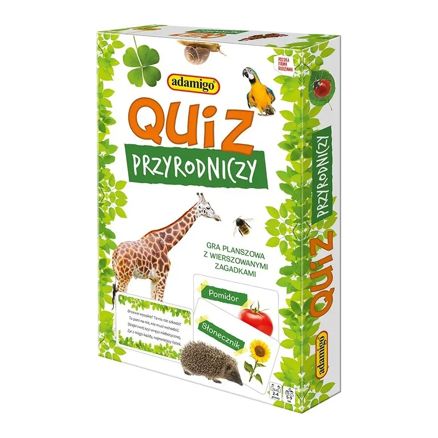 Quiz przyrodniczy Gra edukacyjna