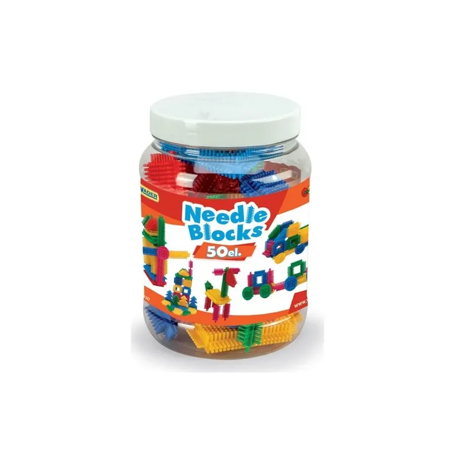 Klocki Jeżyk słoik 50 sztuk