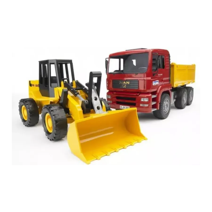 Pojazd MAN TGA Wywrotka z ładowarką