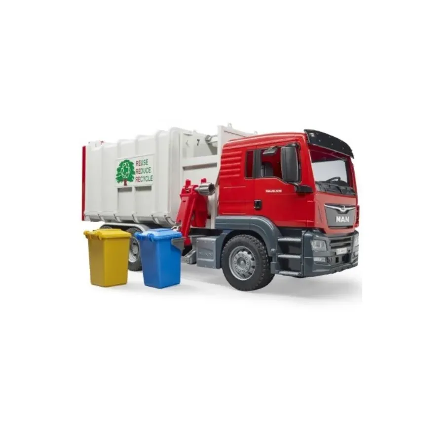 Pojazd Śmieciarka z bocznym załadunkiem