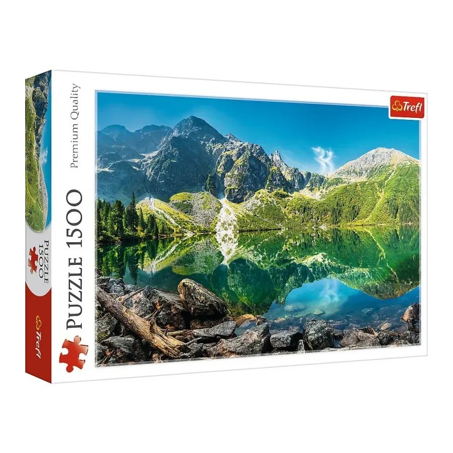Puzzle 1500 elementów Jezioro Morskie Oko Tatry Polska