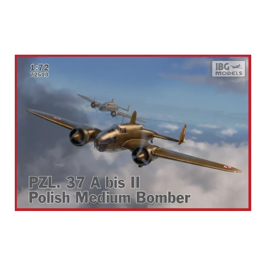 Model plastikowy PZL 37A bis II Los Polish Medium Bomber