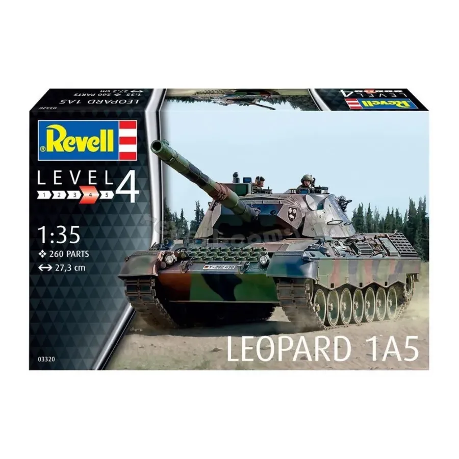 Model plastikowy Leopard 1A5