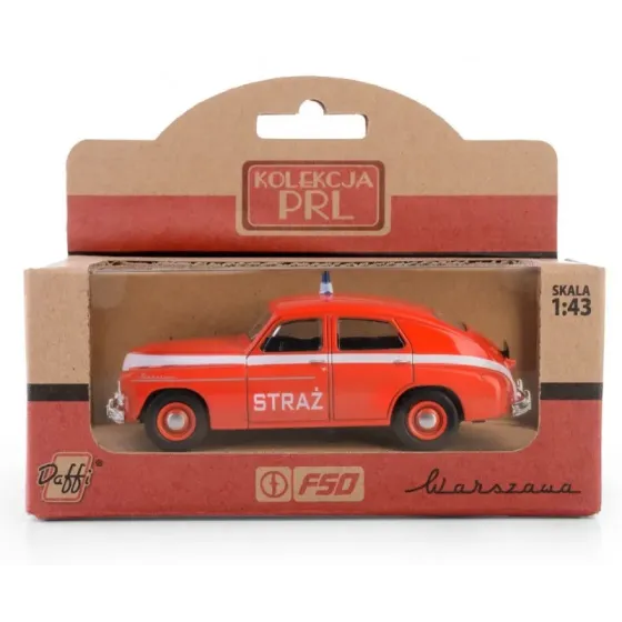 Pojazd PRL Warszawa M-20 Straż