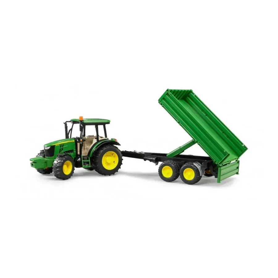 Pojazd Traktor John Deere 5115M z przyczepą wywrotką