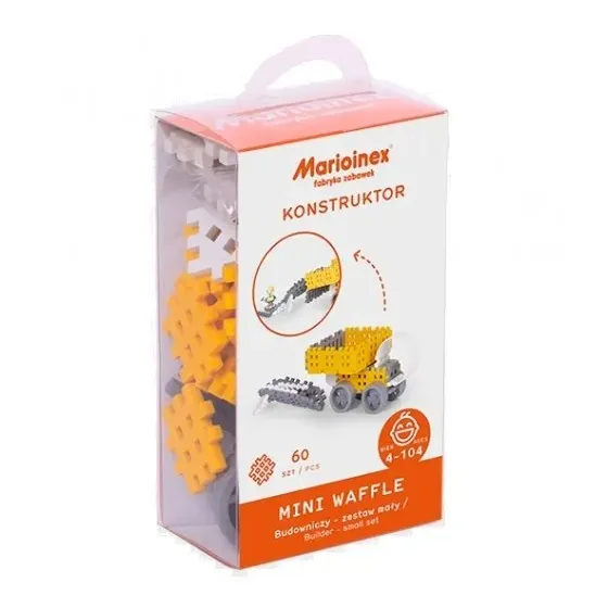 Klocki konstrukcyjne Mini Waffle - Budowniczy Zestaw mały