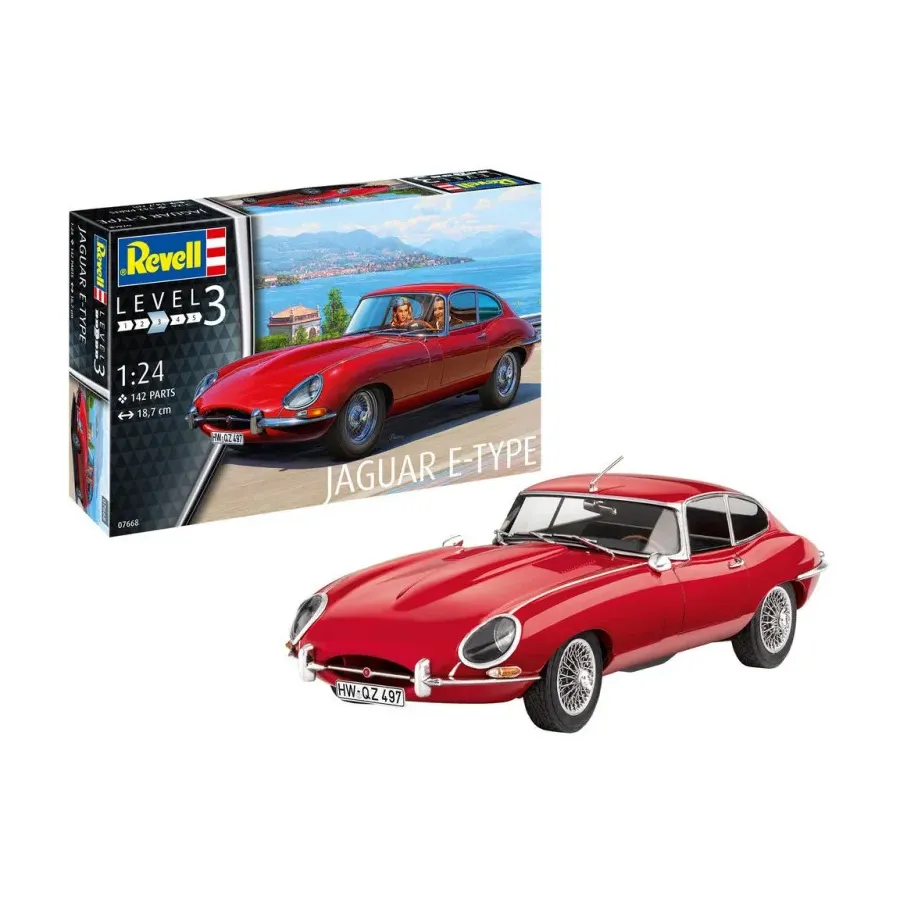 Model do sklejania Jaguar E-Type Coupe