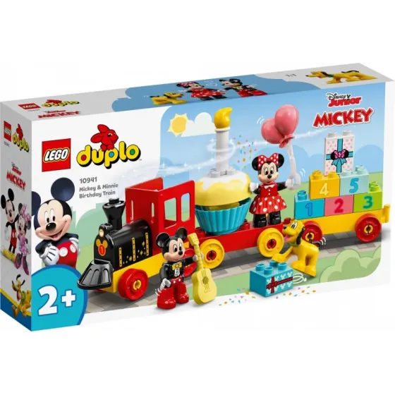 Klocki DUPLO Disney 10941 Urodzinowy pociąg myszek