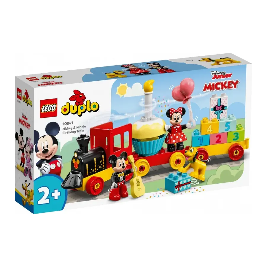 Klocki DUPLO Disney 10941 Urodzinowy pociąg myszek
