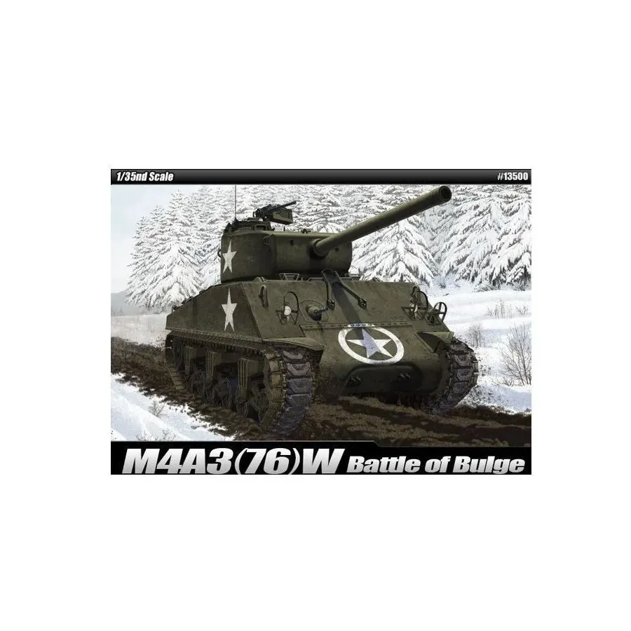 Model do sklejania M4A3(76)W US Army Battle of Bulge