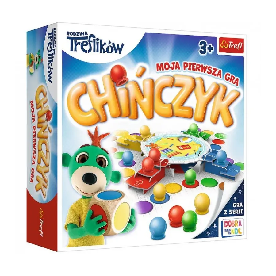 Gra Chińczyk Moja pierwsza gra Trefliki
