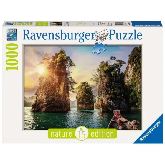 Puzzle 1000 elementów Trzy skały w Cheow, Tajladnia