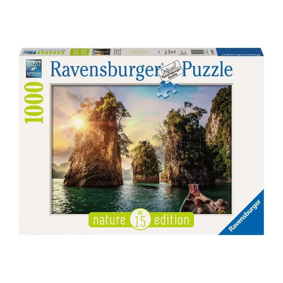 Puzzle 1000 elementów Trzy skały w Cheow, Tajladnia
