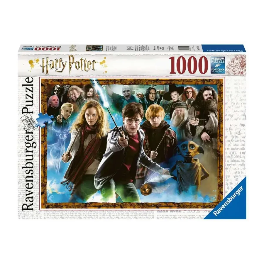 Puzzle 1000 elementów Harry Potter - znajomi z Hogwartu