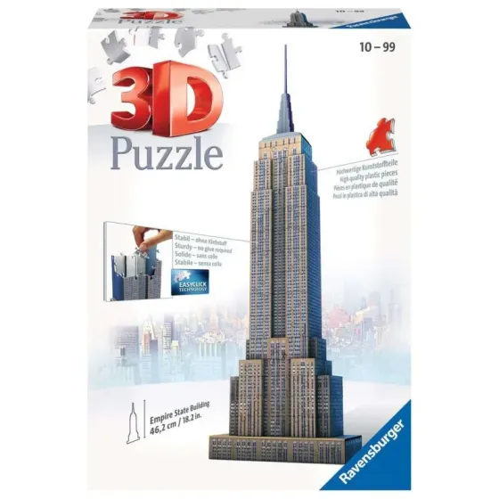 Puzzle 3D 216 elementów Empire State Building