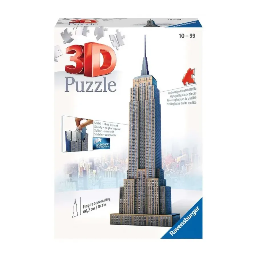 Puzzle 3D 216 elementów Empire State Building
