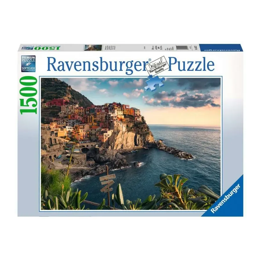 Puzzle 1500 elementów Widok na Cinque Terre