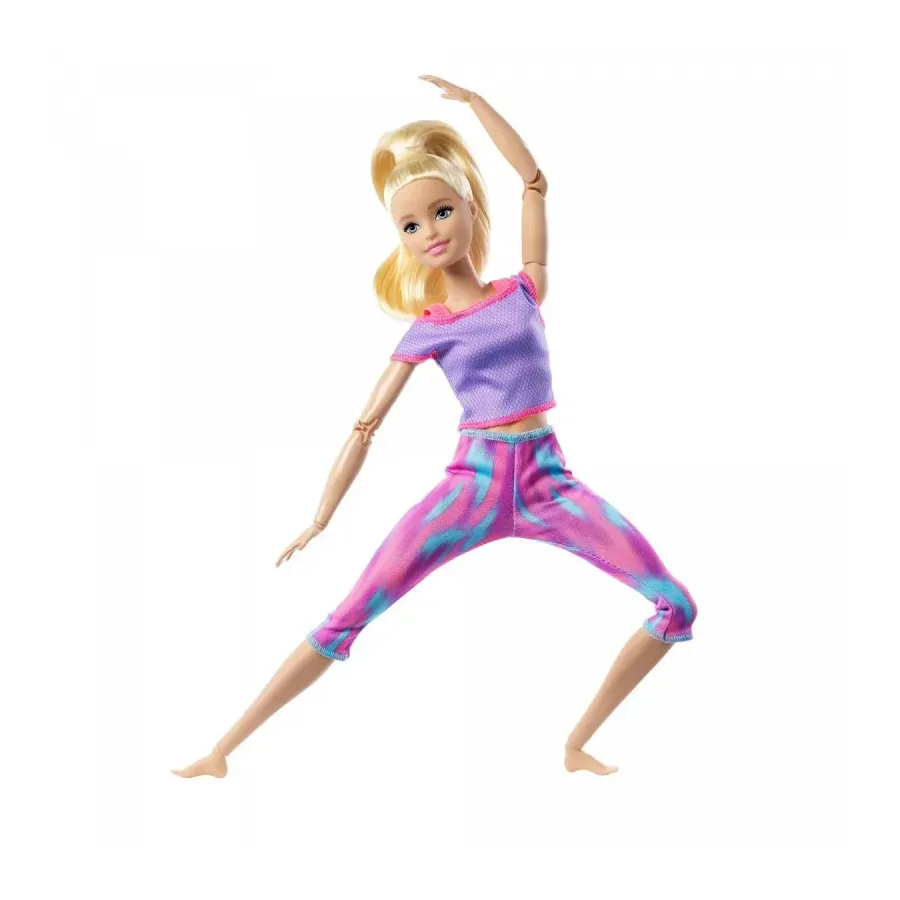 Lalka Barbie Made to Move Kwieciste Różowy strój