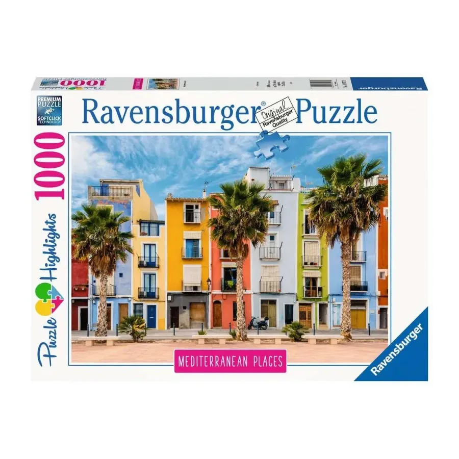 Puzzle 1000 elementów Środziemnomorska Hiszpania