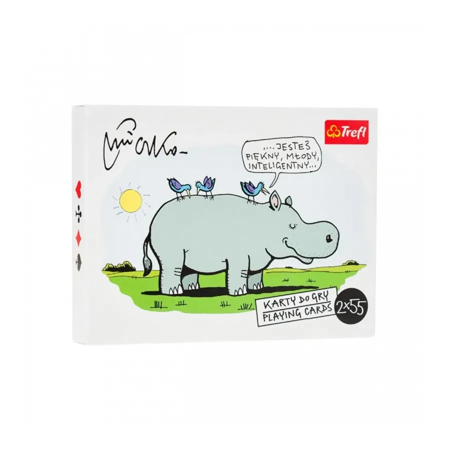 Kraków Gra Karty Mleczko 2 talie po 55 kart