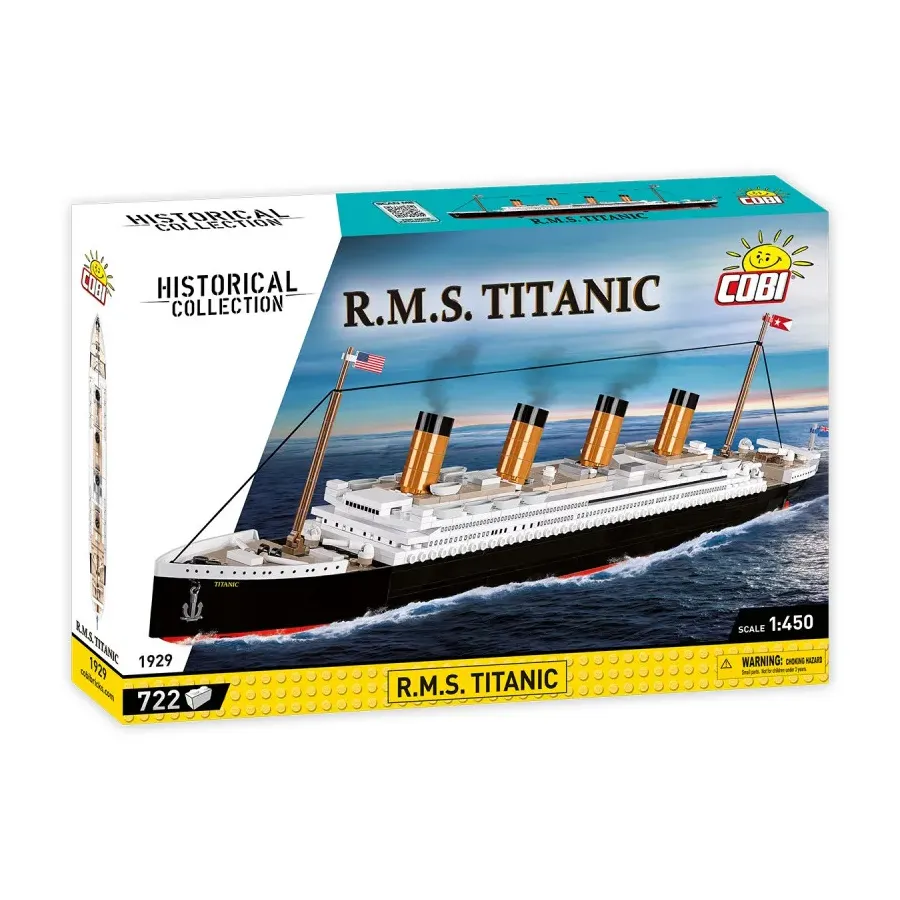 722 elementów RMS Titanic 1:450