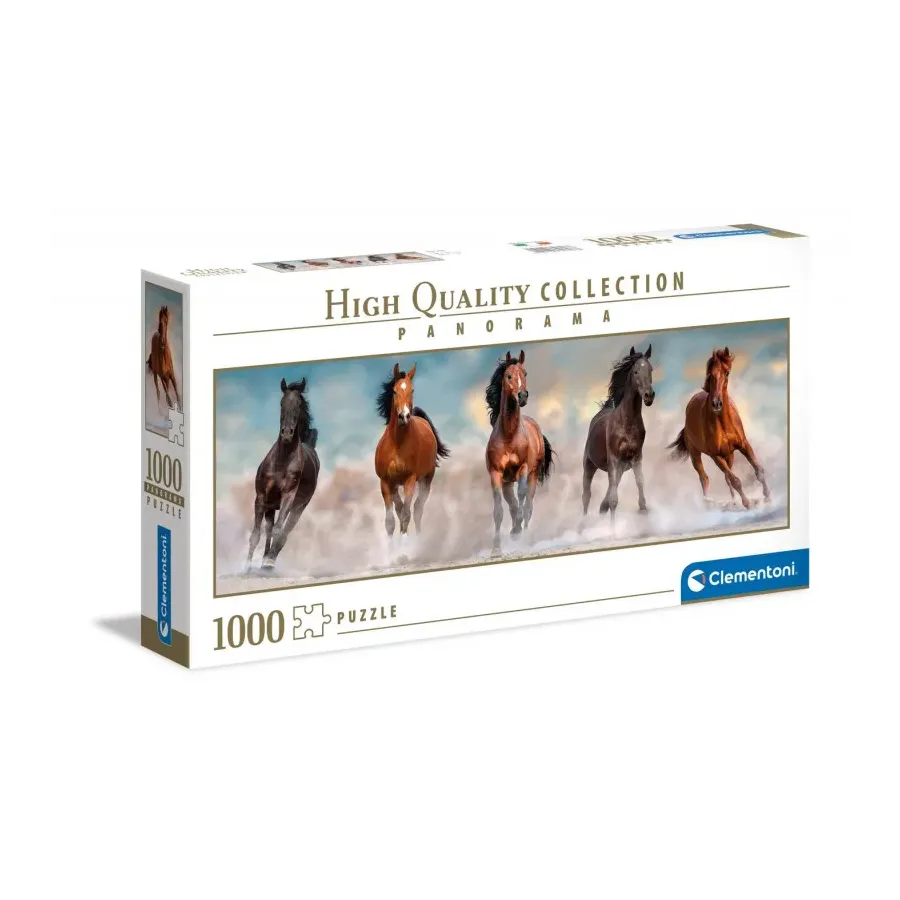 Puzzle 1000 elementów Panorama Horses