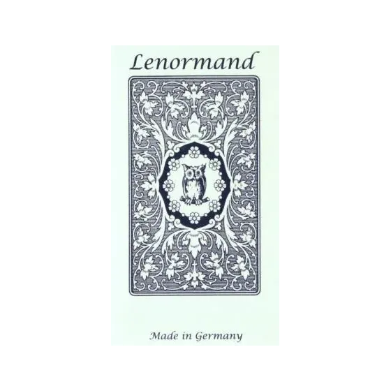 Karty Tarot Mlle Lenormand Blue Owl GB