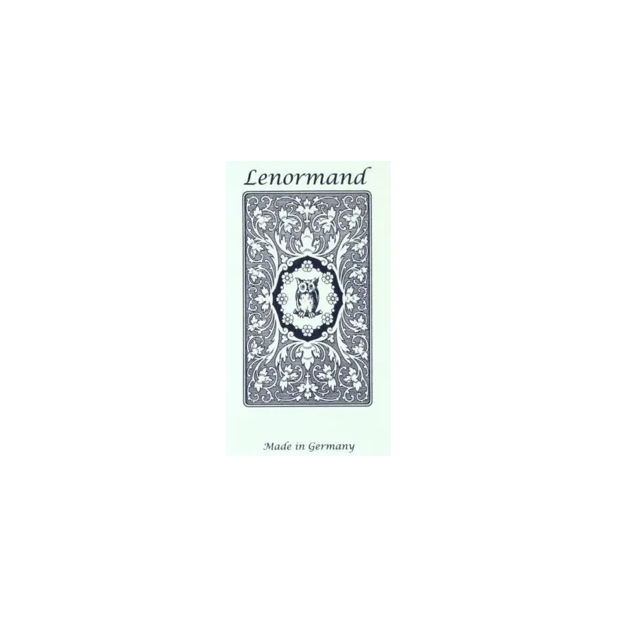 Karty Tarot Mlle Lenormand Blue Owl GB