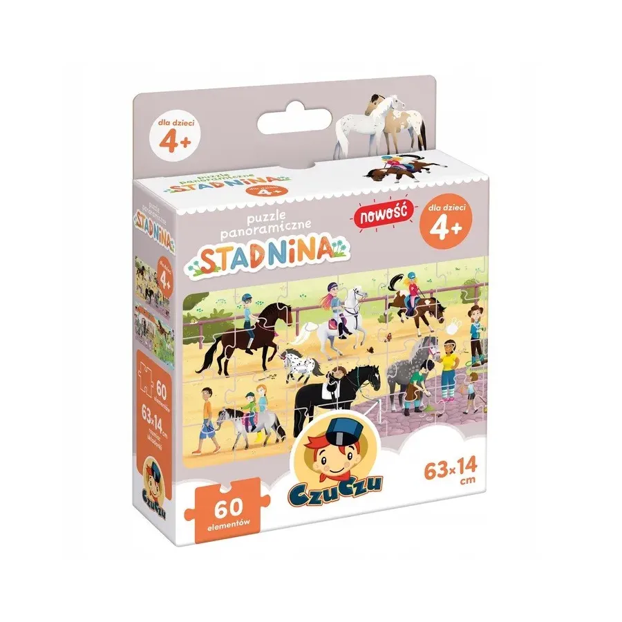 Puzzle panoramiczne Stadnina