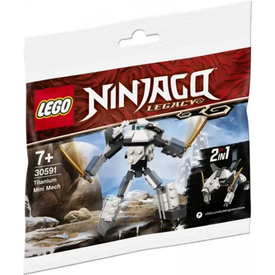 Klocki Ninjago 30591 Tytanowy mini Mech