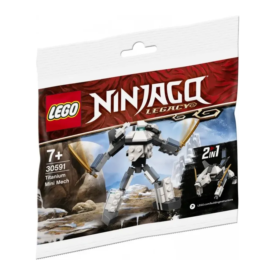 Klocki Ninjago 30591 Tytanowy mini Mech