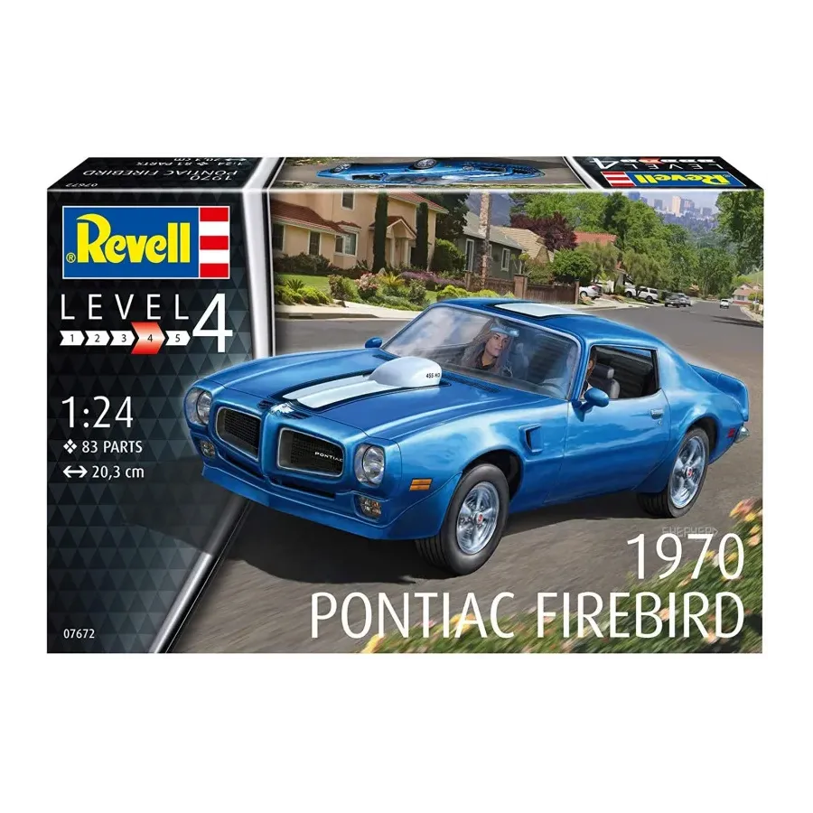 Model do sklejania Pontiac Firebird 1970