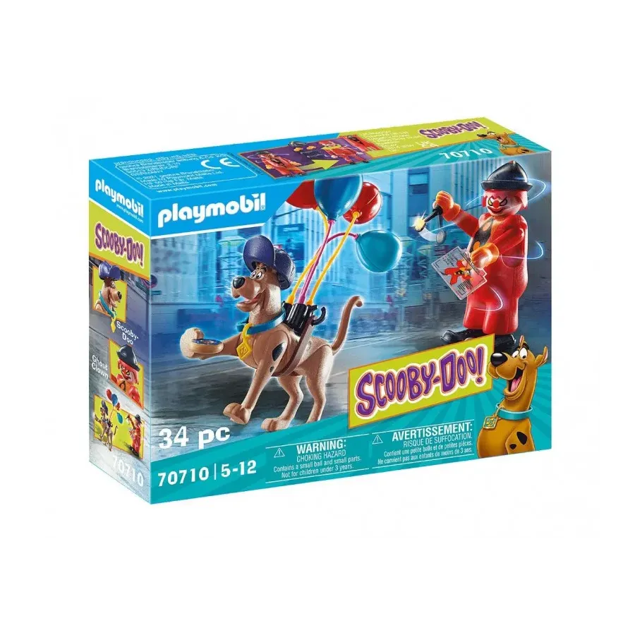 Zestaw Scooby-Doo 70710 Przygoda z Ghost Clowm