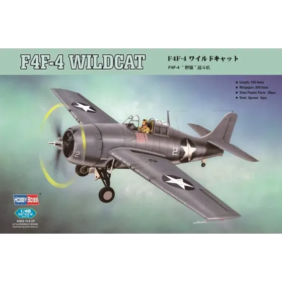 Hobby Boss 80328 model do sklejania F4F-4 Wildcat 1/48