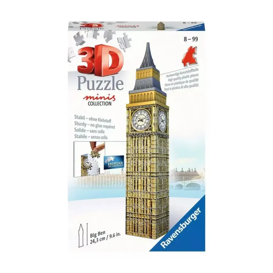 Puzzle 54 elementy 3D Mini Budynki Big Ben