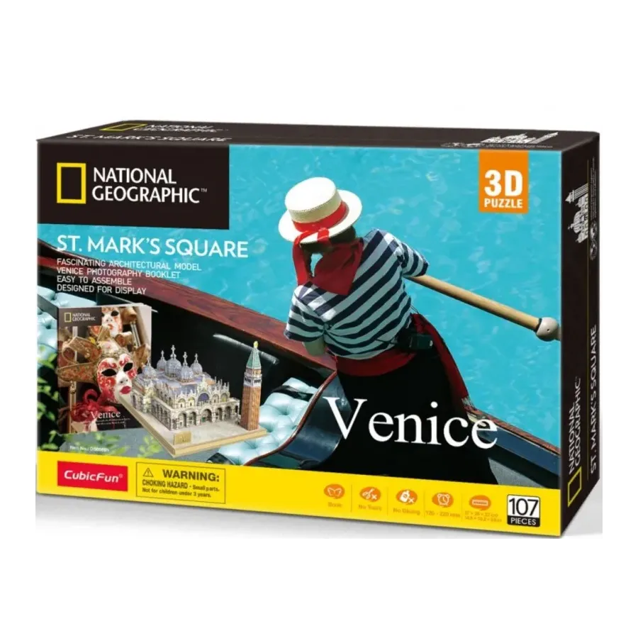 Puzzle 3D National Geographic - Wenecja