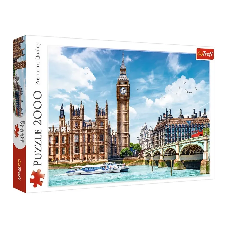 Puzzle 2000 elementów - Big Ben Londyn Anglia