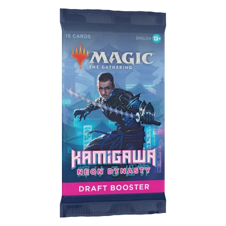 Magic the Gathering Kamigawa Neon Dynasty Draft Booster