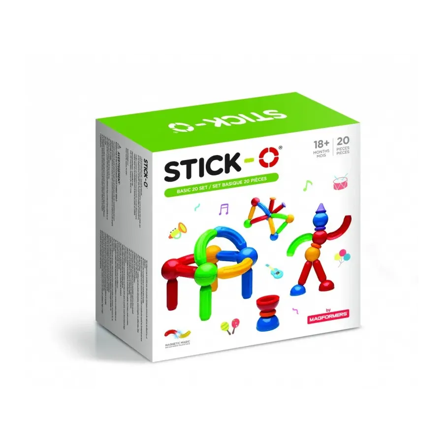 Klocki Stic-o basic 20 elementów
