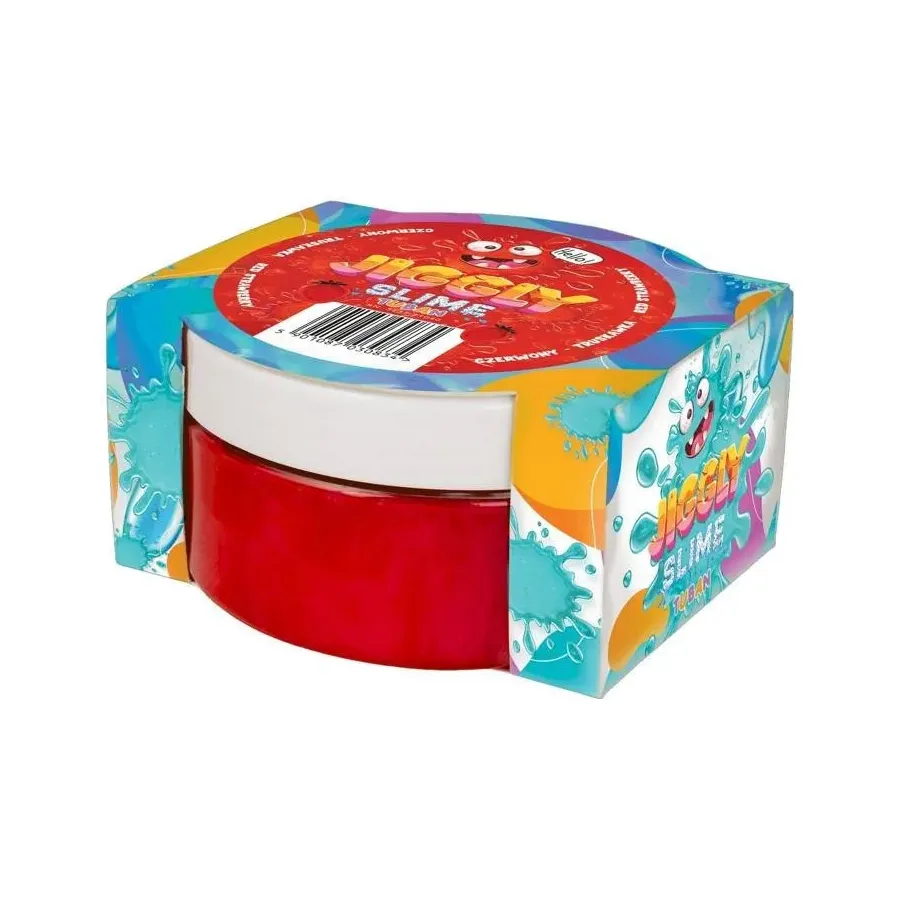 Slime Jiggly - czerwony Truskawka 200g