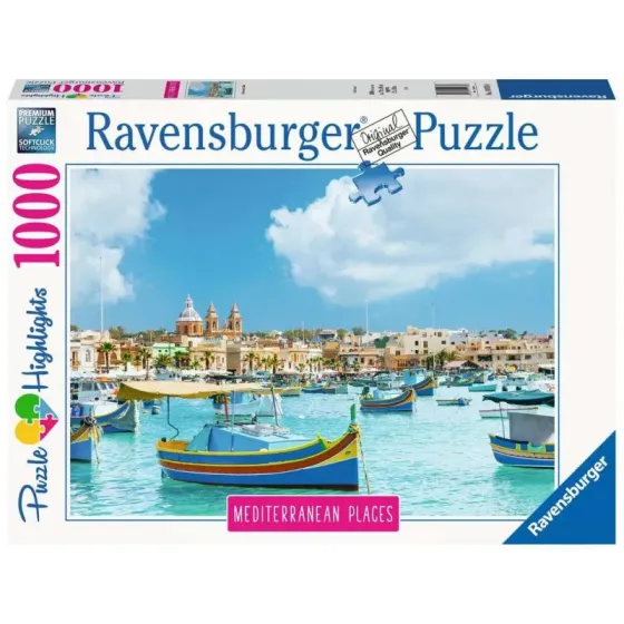 Puzzle 1000 elementów Śródziemnomorska Malta