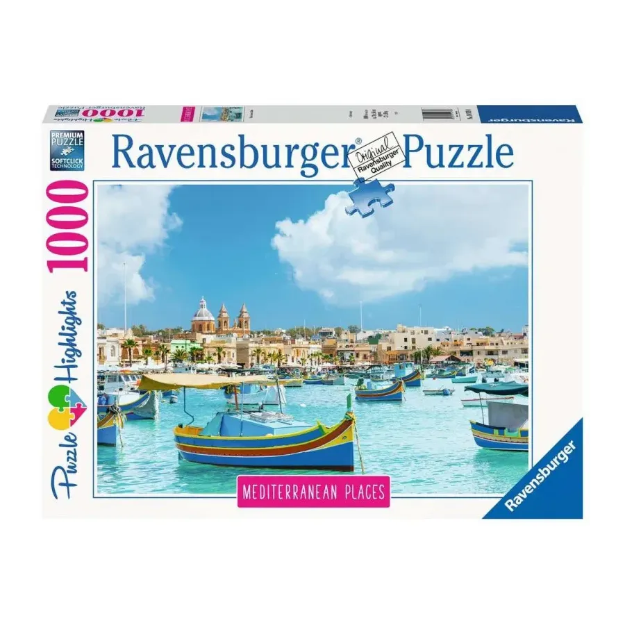 Puzzle 1000 elementów Śródziemnomorska Malta