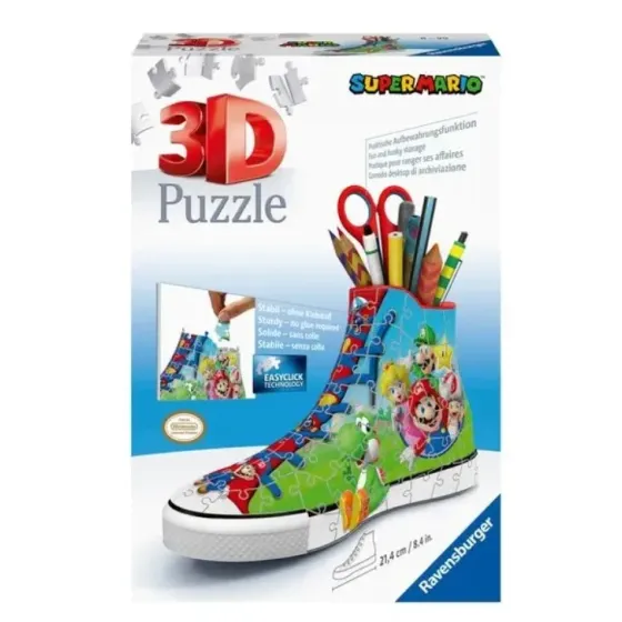 Puzzle 108 elementów 3D Trampek Super Mario