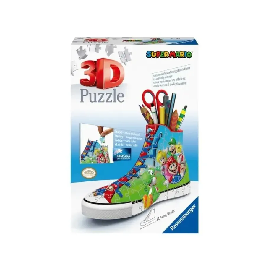 Puzzle 108 elementów 3D Trampek Super Mario