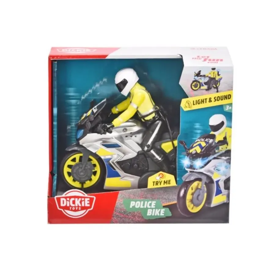 Pojazd SOS Motocykl policyjny 17 cm
