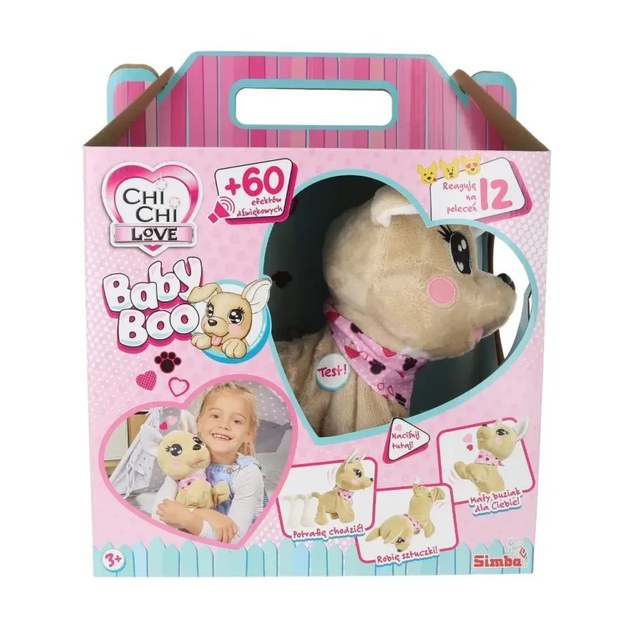 Maskotka interaktywna Piesek ChiChi Love Baby Boo