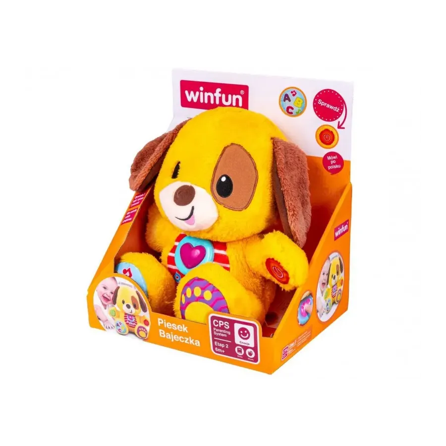 Maskotka Winfun Piesek Bajeczka interaktywny