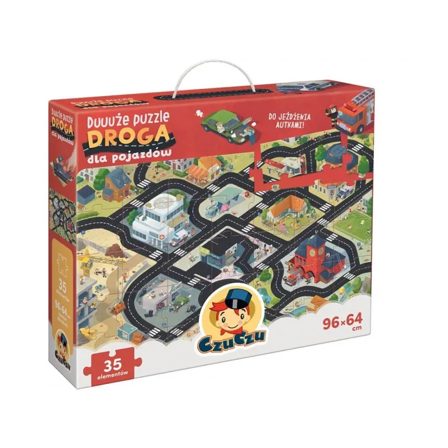 Duuuże puzzle - Droga dla pojazdów