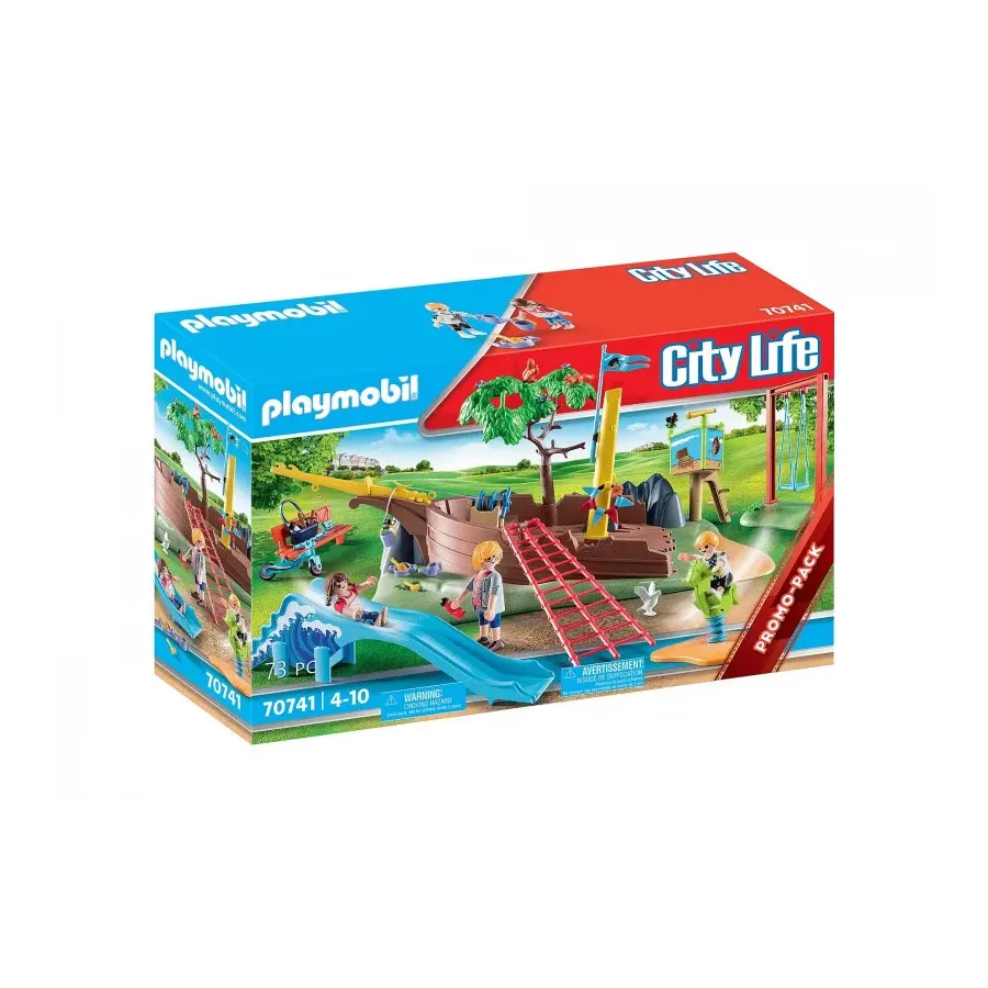 Zestaw City Life 70741 Plac zabaw z wrakiem statku