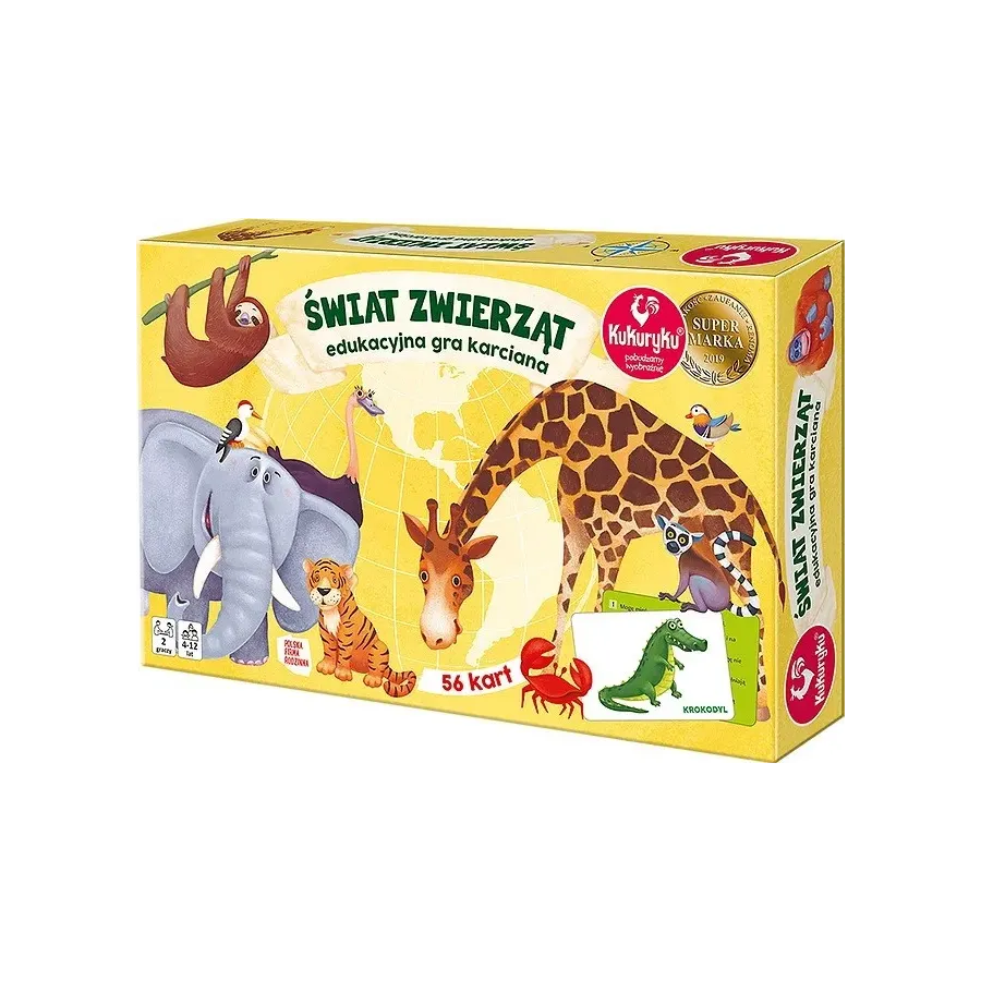 Gra Kukuryku Świat zwierząt